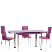 Стіл скляний розкладний SIGNAL - GD-018