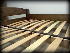 Ліжко дерев'яне дубове АРТмеблі - Едель - 120 х 200 (190)