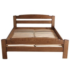 Ліжко дерев'яне дубове АРТмеблі - Едель - 180 х 200 (190)