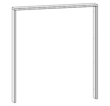 Защитная декоративная лента к шкафу BRW-Kamix - SZF/190_PAS