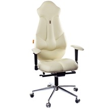 Кресло офисное Kulik System - IMPERIAL (экокожа) - бежевый