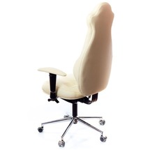 Кресло офисное Kulik System - IMPERIAL (экокожа) - бежевый