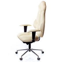 Кресло офисное Kulik System - IMPERIAL (экокожа) - бежевый