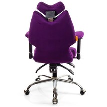 Крісло офісне Kulik System - FLY (антара) - фіолетовий