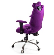 Крісло офісне Kulik System - FLY (антара) - фіолетовий