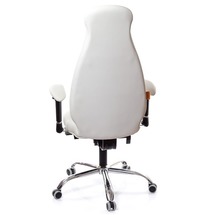 Крісло офісне Kulik System - GALAXY (екошкіра) - білий