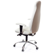 Крісло офісне Kulik System - GALAXY (екошкіра) - білий