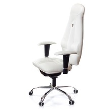 Крісло офісне Kulik System - GALAXY (екошкіра) - білий