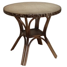 Стіл круглий з ротангу плетений Соната