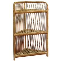 Этажерка низкая треугольная из лозы