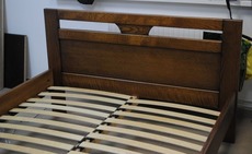 Ліжко дерев'яне дубове АРТмеблі - Модерн - 160 х 200 (190)