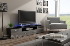 Тумба під телевізор Cama Meble - EVORA WENGE