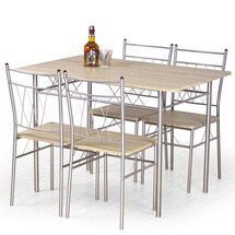 Столовий комплект Halmar - FAUST (стіл + 4 стільці) 