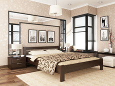 Дерев'яне ліжко Естелла - Рената 140х200 (масив)