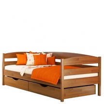 Деревянное односпальная кровать Эстелла - Нота Плюс - 90х200 (щит)