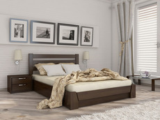 Дерев'яне ліжко Естелла - Селена 140х200 (щит)