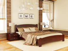 Дерев'яне ліжко Естелла - Венеція люкс 140х200 (масив)