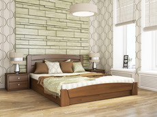 Дерев'яне ліжко Естелла - Селена аурі 120х200 (щит)