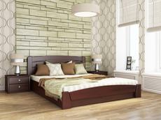 Дерев'яне ліжко Естелла - Селена аурі 120х200 (щит)