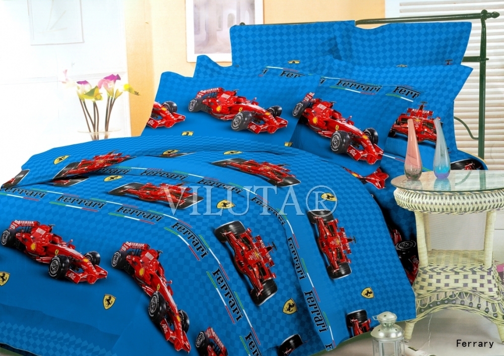 Постельное белье Viluta - Поплин - Феррари (семейный)