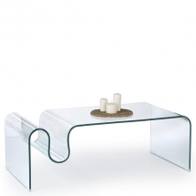 Журнальний столик скляний Halmar - LIVONIA