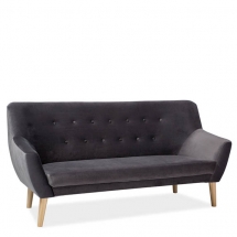 М'який диван SIGNAL  - Nordic 3 Velvet