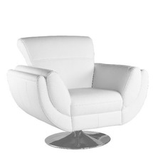 Шкіряне крісло Helvetia Furniture - Lexus - FOTEL OBROTOWY
