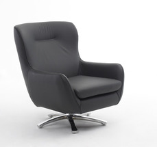 Шкіряне крісло Helvetia Furniture - Magnat - Fotel